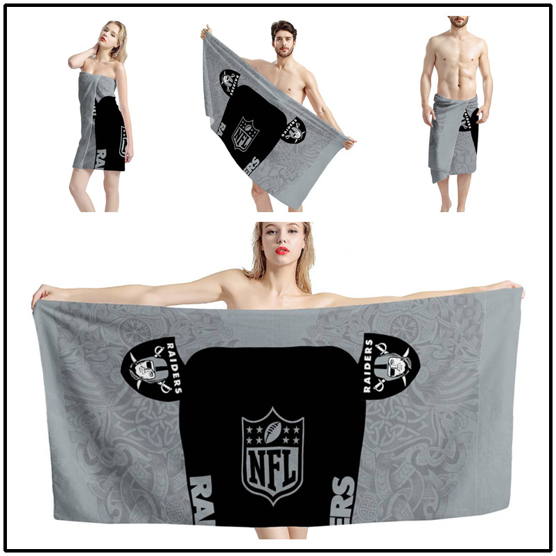 Las Vegas Raiders Beach Towel 30" x 60"